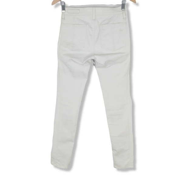 Rag & Bone Skinny Jeans With Geometric Embroidery Accent Size 26 - Picture 4 of 11